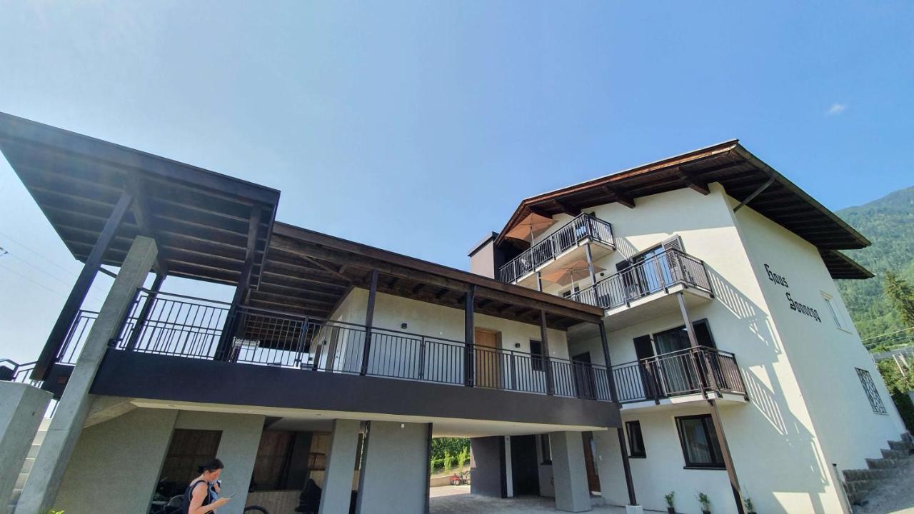 Ferienwohnung Haus Sonnegg Marling Exterior foto