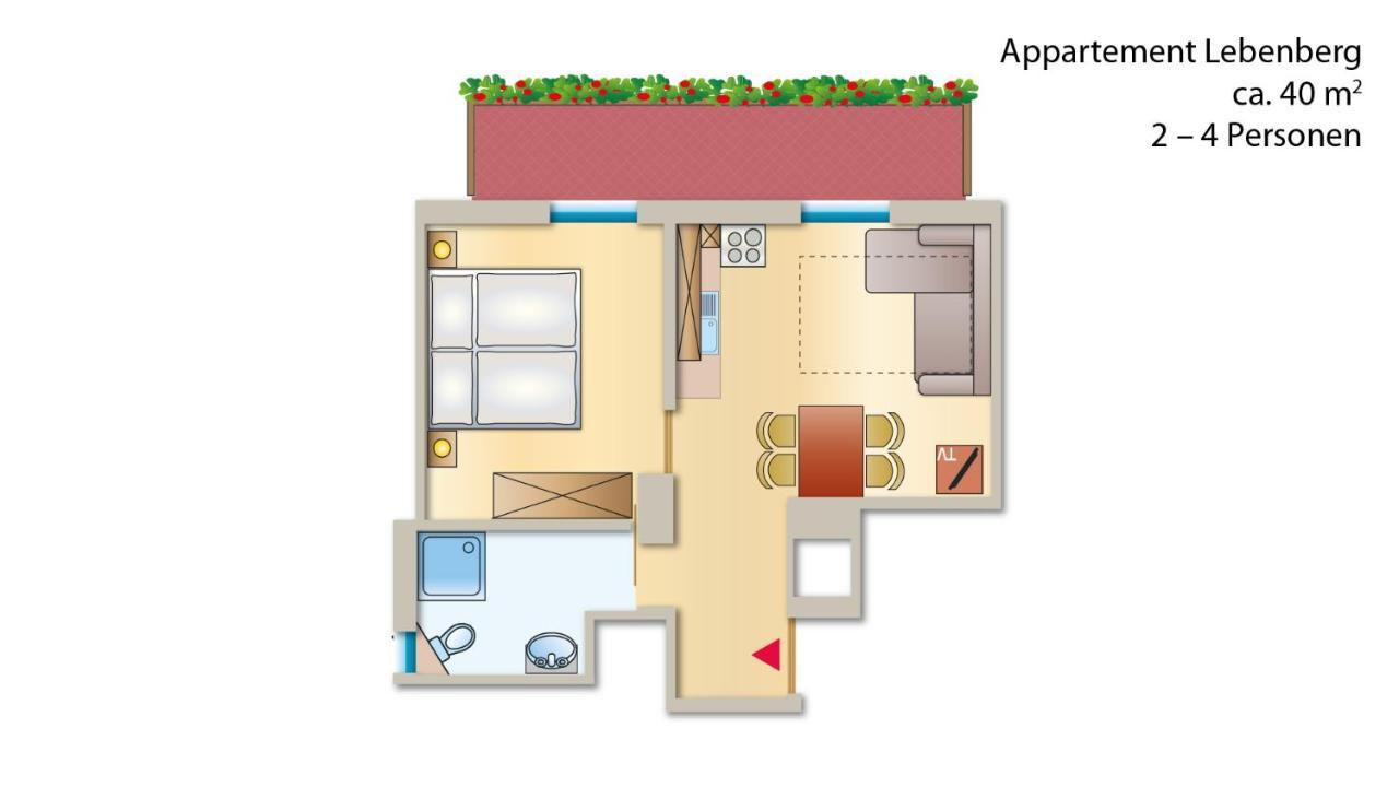 Ferienwohnung Haus Sonnegg Marling Exterior foto