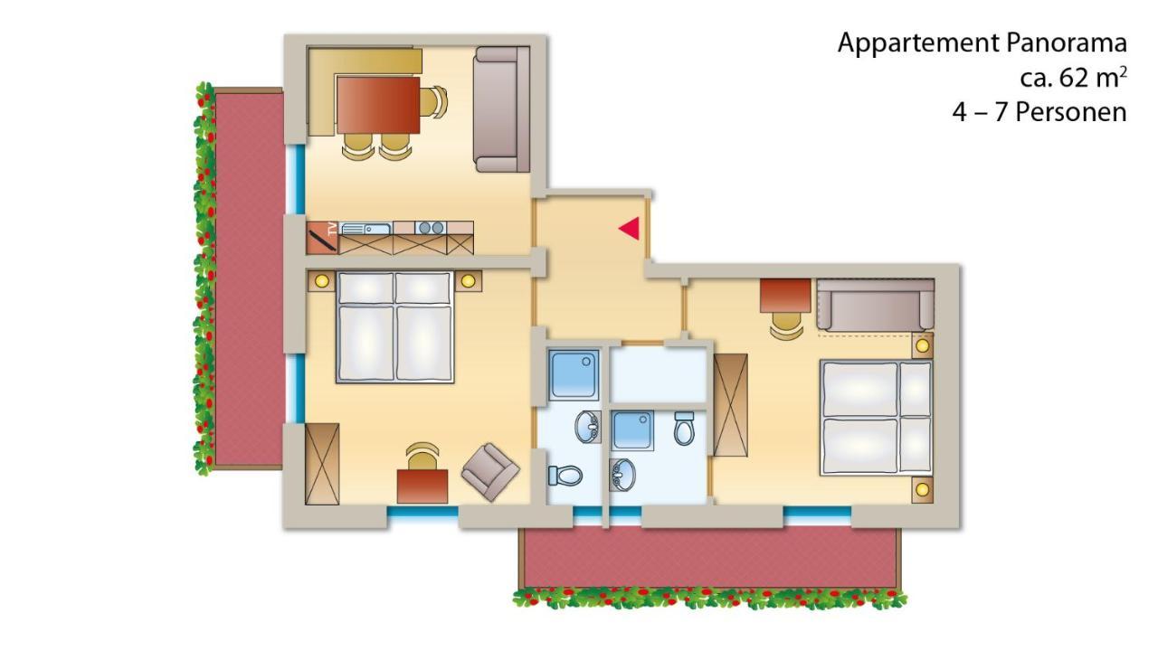Ferienwohnung Haus Sonnegg Marling Exterior foto